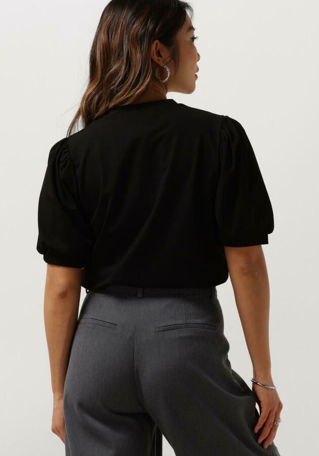 OBJECT Dames Tops & T-shirts Objcaroline S s Top Zwart - Foto 2