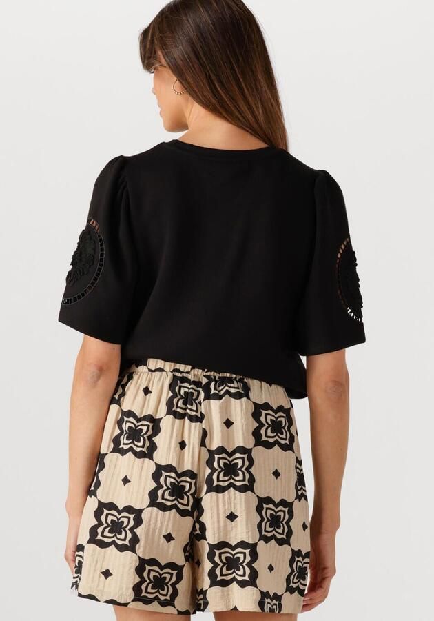 OBJECT Dames Tops & T-shirts Objdorina S s Re Top E Ss Fair 25 Zwart - Foto 2