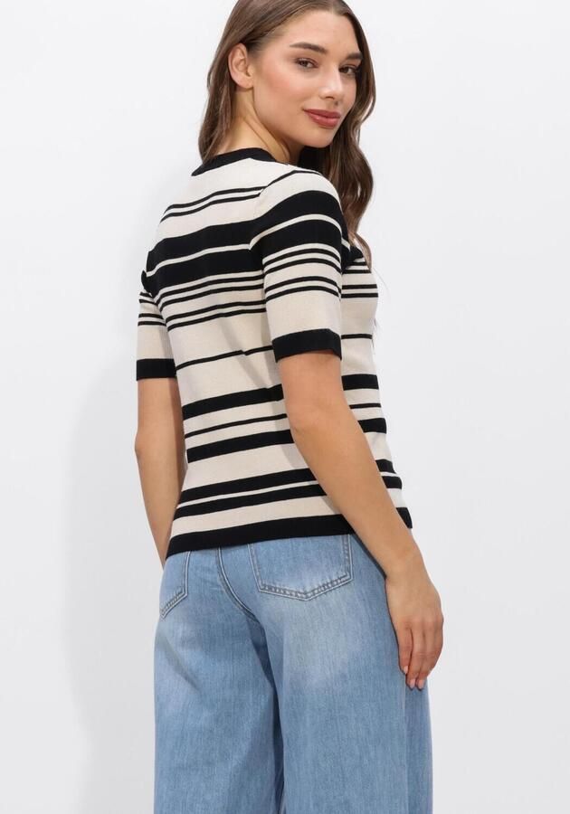 OBJECT Dames Tops & T-shirts Objester S s New Knit Pullover Creme - Foto 4