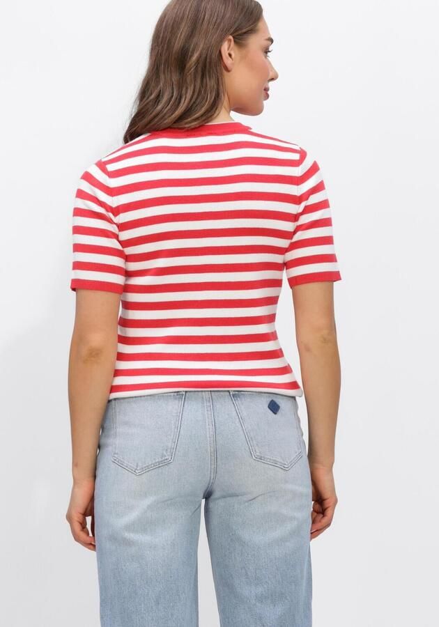 OBJECT Dames Tops & T-shirts Objester S s New Knit Pullover Rood - Foto 3