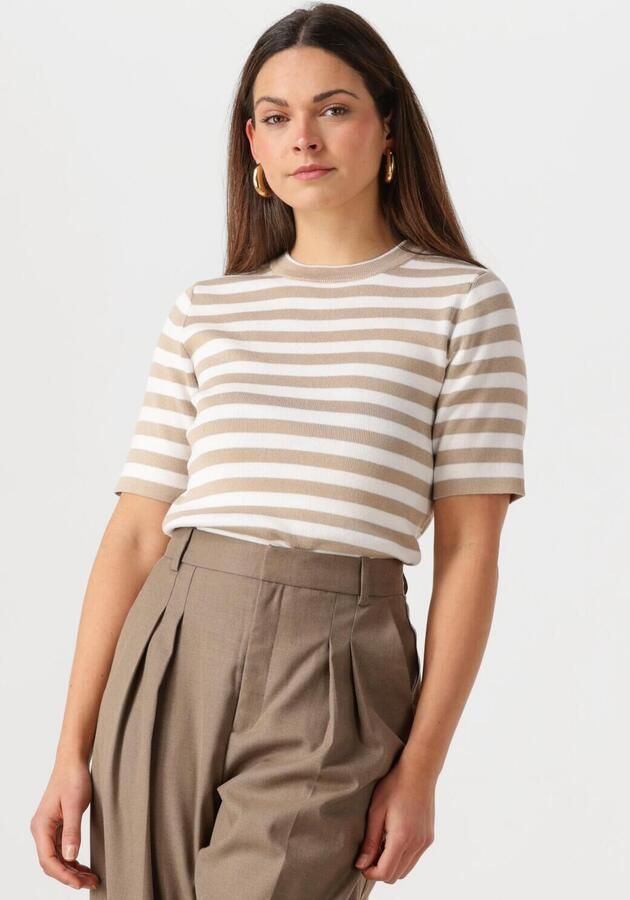 OBJECT Dames Tops & T-shirts Objester S s New Knit Pullover Wit - Foto 4