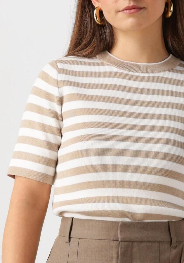 OBJECT Dames Tops & T-shirts Objester S s New Knit Pullover Wit - Foto 3