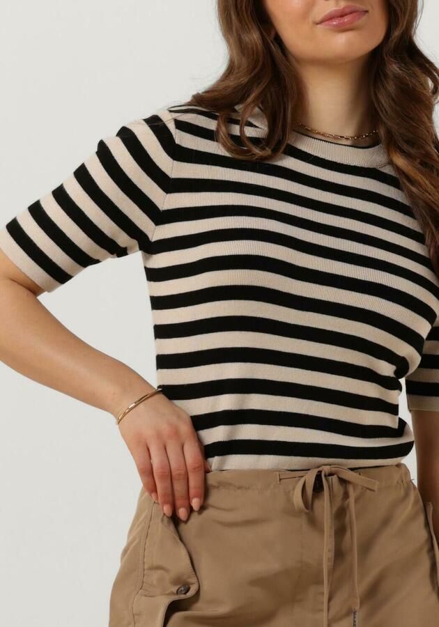 OBJECT Dames Tops & T-shirts Objester S s New Knit Pullover Zand - Foto 3