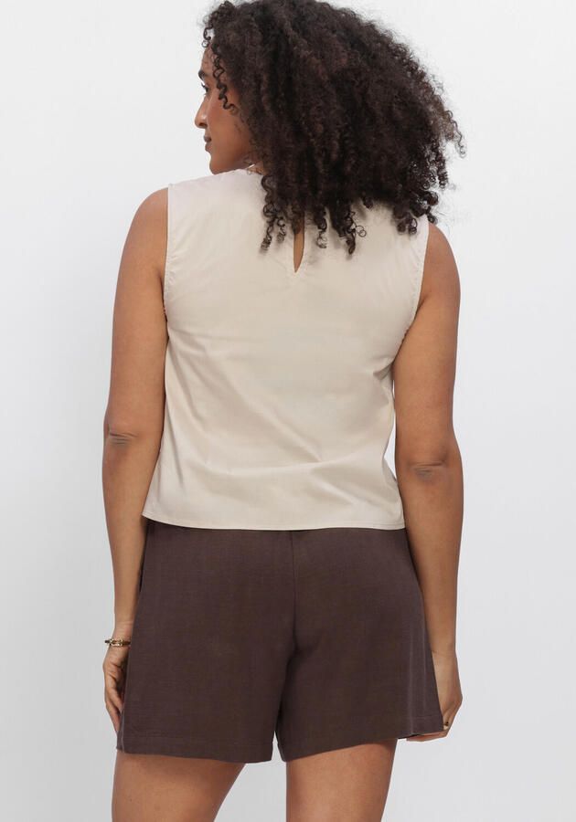 OBJECT Dames Tops & T-shirts Objfie Paige Lo S l Top Beige - Foto 2