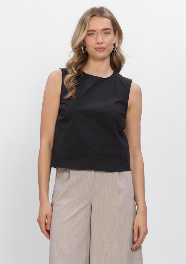 OBJECT Dames Tops & T-shirts Objfie Paige Lo S l Top Zwart