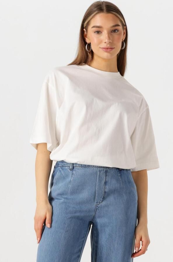 OBJECT Dames Tops & T-shirts Objgima 2 4 Oversize T-shirt Wit - Foto 4