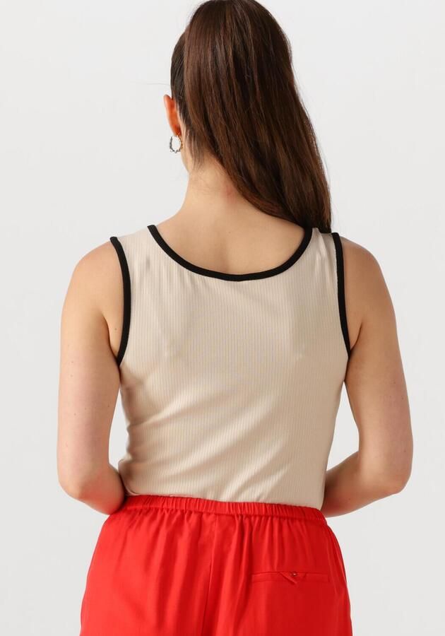 OBJECT Dames Tops & T-shirts Objjamie S l Sli Tank Top Noos Beige - Foto 1