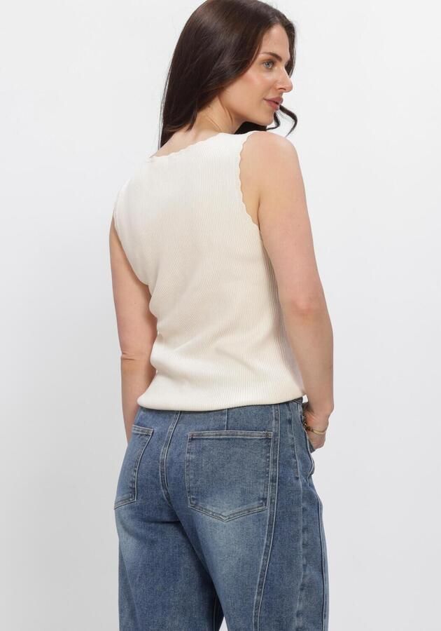 OBJECT Dames Tops & T-shirts Objkelly S l Re O-neck Top Gebroken Wit - Foto 2