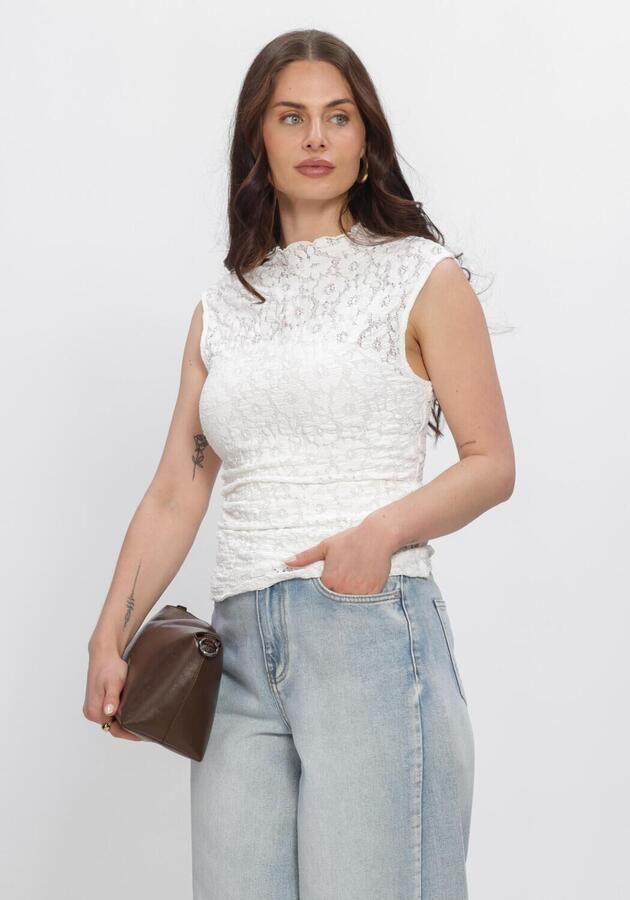 OBJECT Dames Tops & T-shirts Objremi S l Re Top Wit