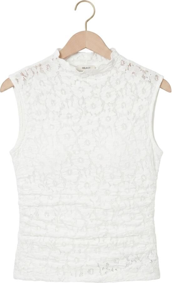 OBJECT Dames Tops & T-shirts Objremi S l Re Top Wit - Foto 4