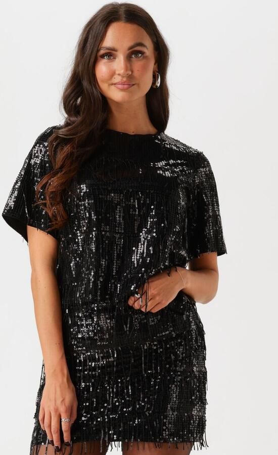 OBJECT Dames Tops & T-shirts Objtella Re S s Top 136 Zwart - Foto 4