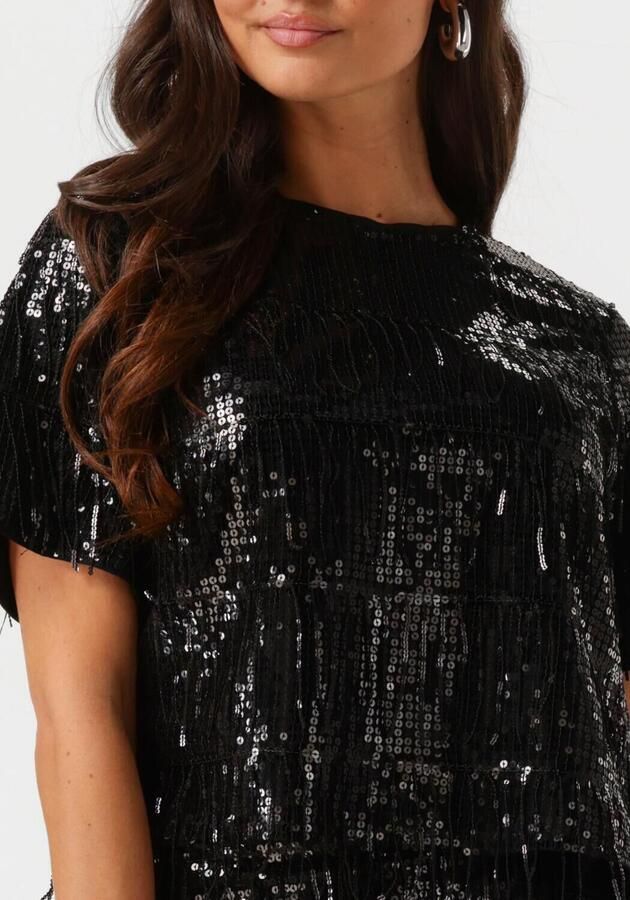 OBJECT Dames Tops & T-shirts Objtella Re S s Top 136 Zwart - Foto 2