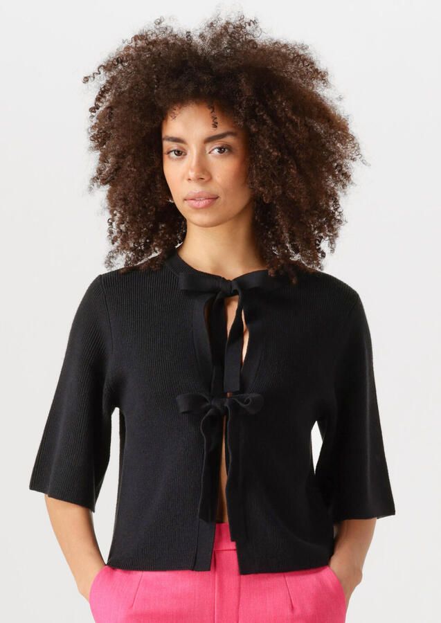 OBJECT Dames Tops & T-shirts Objulla Parvi 2 4 Knit Cardigan Zwart - Foto 4