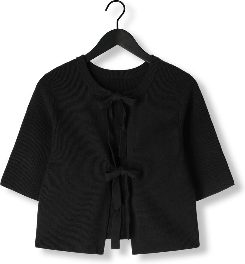 OBJECT Dames Tops & T-shirts Objulla Parvi 2 4 Knit Cardigan Zwart