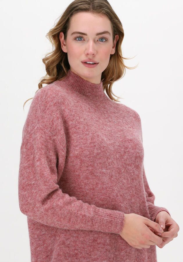 OBJECT Dames Truien & Vesten Nete High Neck Tunic Roze - Foto 2