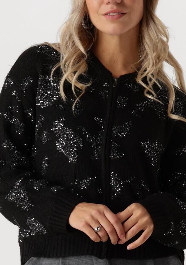 OBJECT Dames Truien & Vesten Objalora Knit Re L s Cardigan Zwart - Foto 3