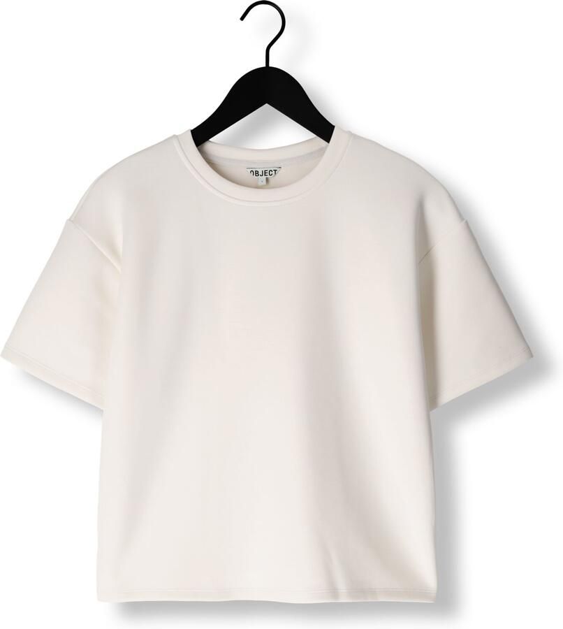 OBJECT Dames Truien & Vesten Objandrea Re 2 4 T-shirt Zand - Foto 2