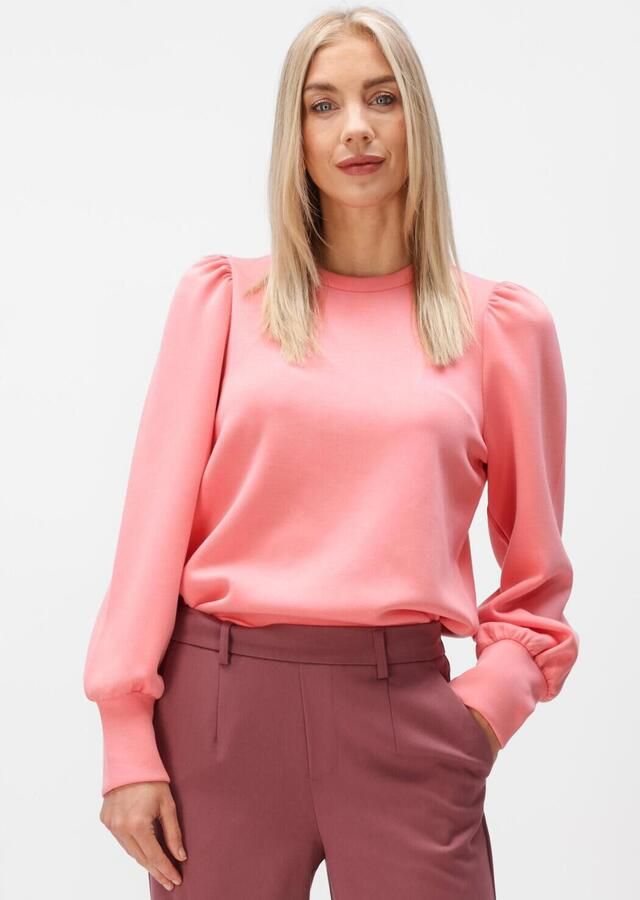 OBJECT Dames Truien & Vesten Objandrea Re L s O-neck Top Roze