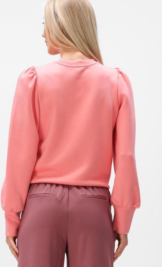 OBJECT Dames Truien & Vesten Objandrea Re L s O-neck Top Roze - Foto 4