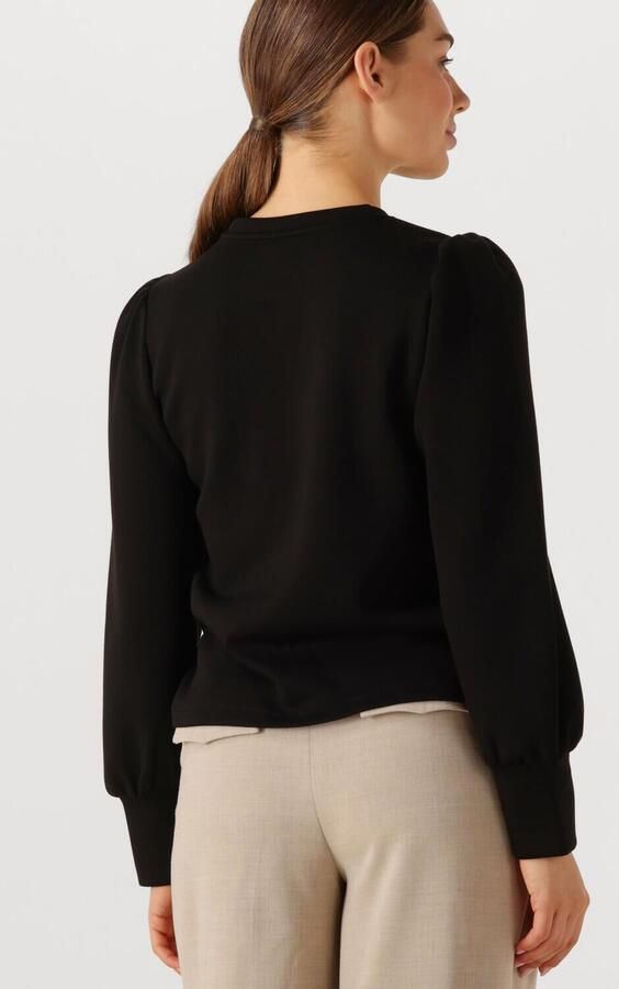 OBJECT Dames Truien & Vesten Objandrea Re L s O-neck Top Zwart - Foto 3