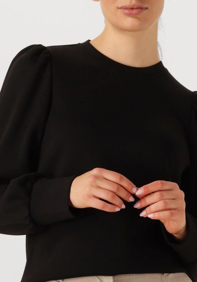 OBJECT Dames Truien & Vesten Objandrea Re L s O-neck Top Zwart - Foto 2