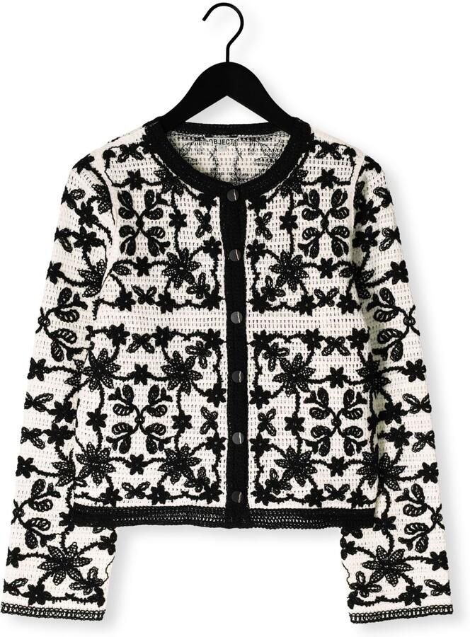 OBJECT Dames Truien & Vesten Objcari L s Re Cardigan Multi - Foto 2