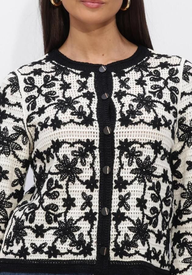 OBJECT Dames Truien & Vesten Objcari L s Re Cardigan Multi - Foto 4