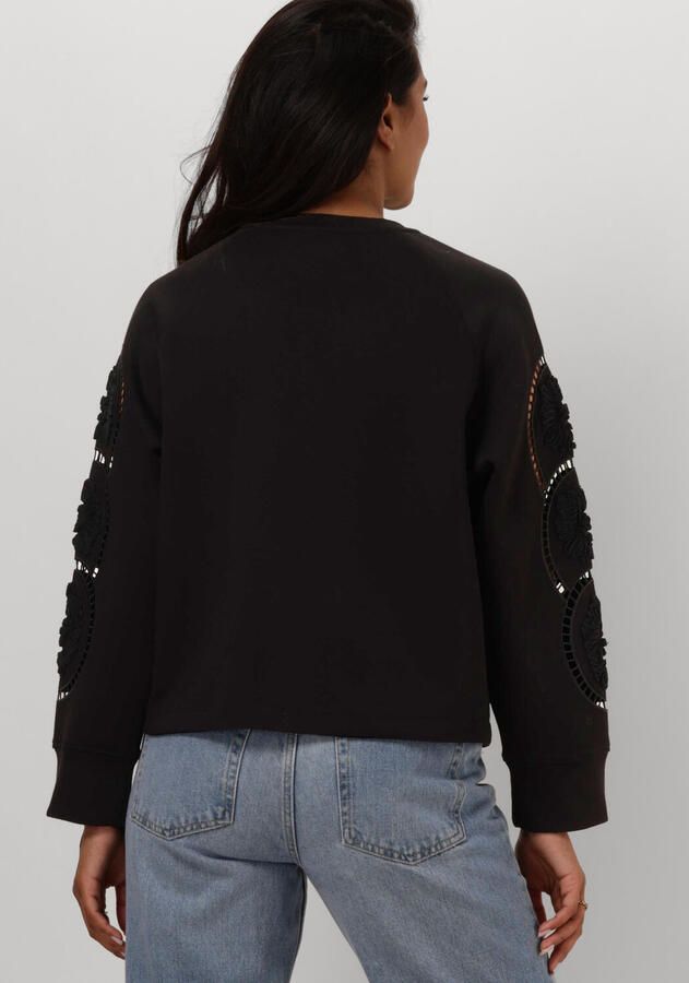 OBJECT Dames Truien & Vesten Objdorina Lo L s Sweat Top Zwart - Foto 2