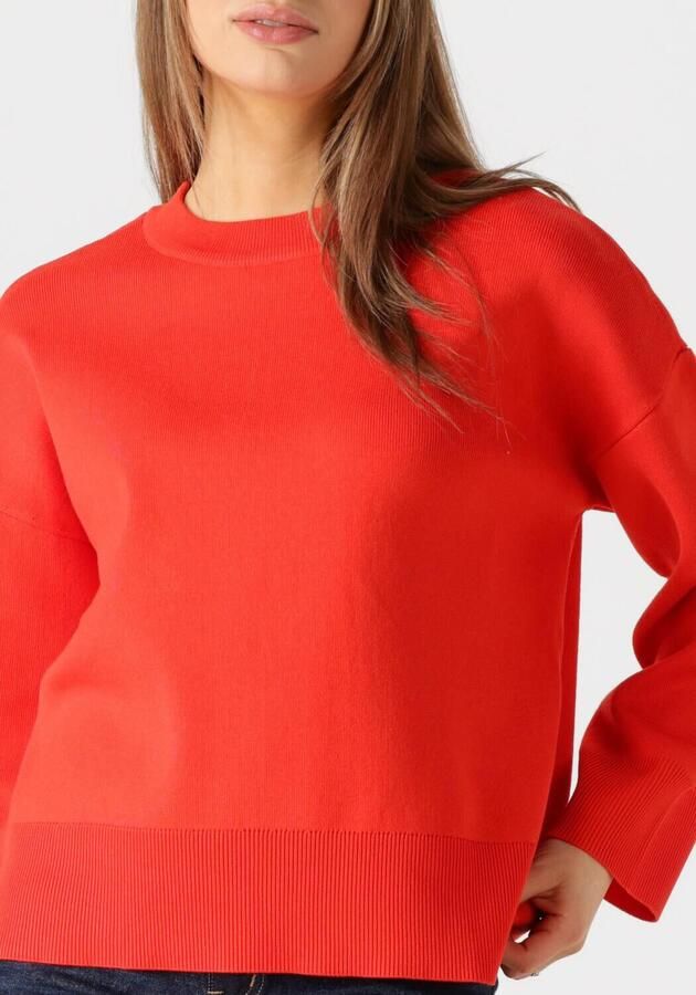 OBJECT Dames Truien & Vesten Objelly L s Oz O-neck Knit Div Rood - Foto 2