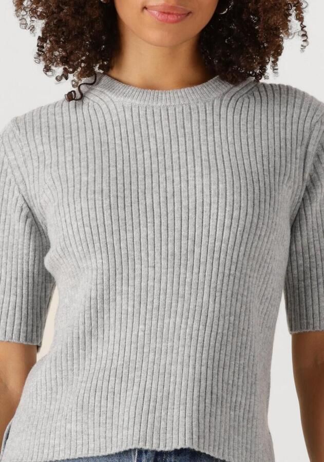 OBJECT Dames Truien & Vesten Objelva 2 4 Re O-neck Knit Grijs - Foto 2