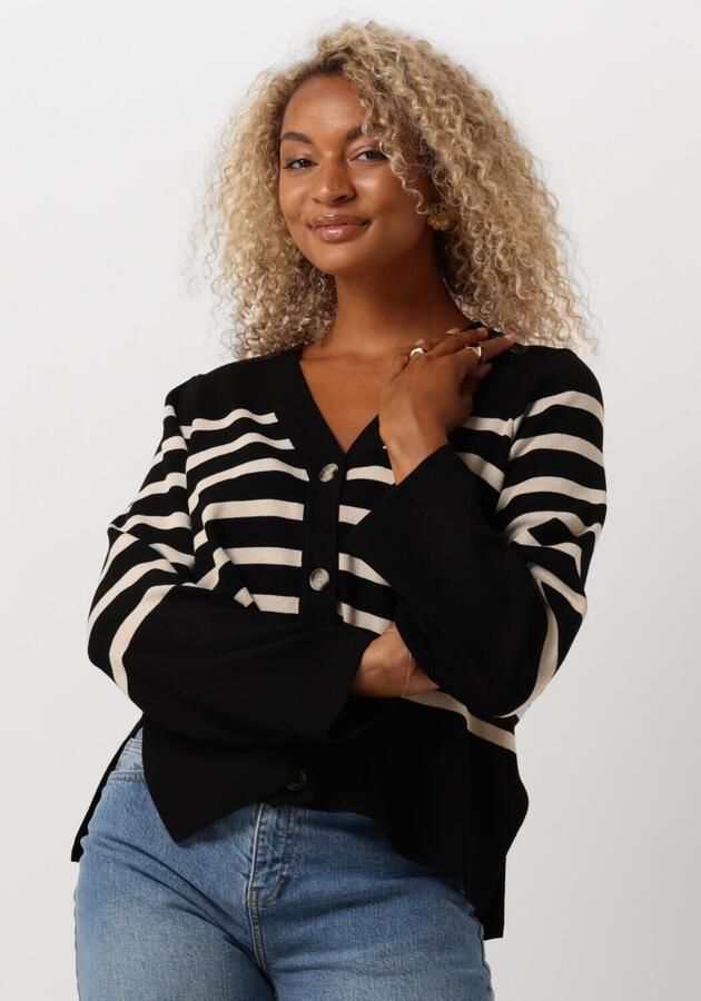 OBJECT Dames Truien & Vesten Objester L s Cardigan Zwart - Foto 4