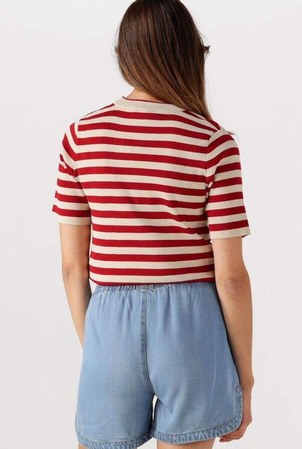 OBJECT Dames Truien & Vesten Objester S s New Knit Pullover Rood - Foto 3