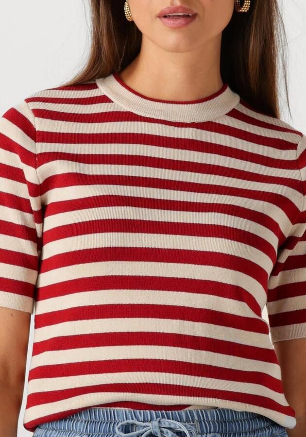 OBJECT Dames Truien & Vesten Objester S s New Knit Pullover Rood - Foto 2