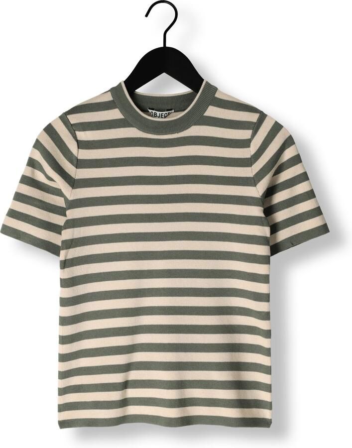 OBJECT Dames Truien & Vesten Objester S s New Knit Pullover Zand