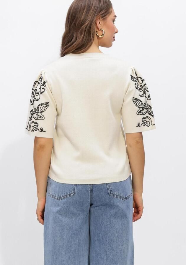 OBJECT Dames Truien & Vesten Objflora 2 4 Re Knit Pullover Creme - Foto 3
