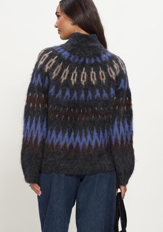 OBJECT Dames Truien & Vesten Objjaade Diana L s Lo Knit Pullover 147 Multi - Foto 3