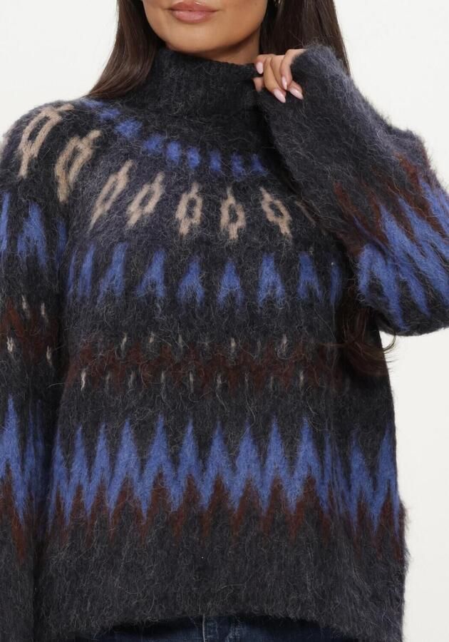 OBJECT Dames Truien & Vesten Objjaade Diana L s Lo Knit Pullover 147 Multi - Foto 4