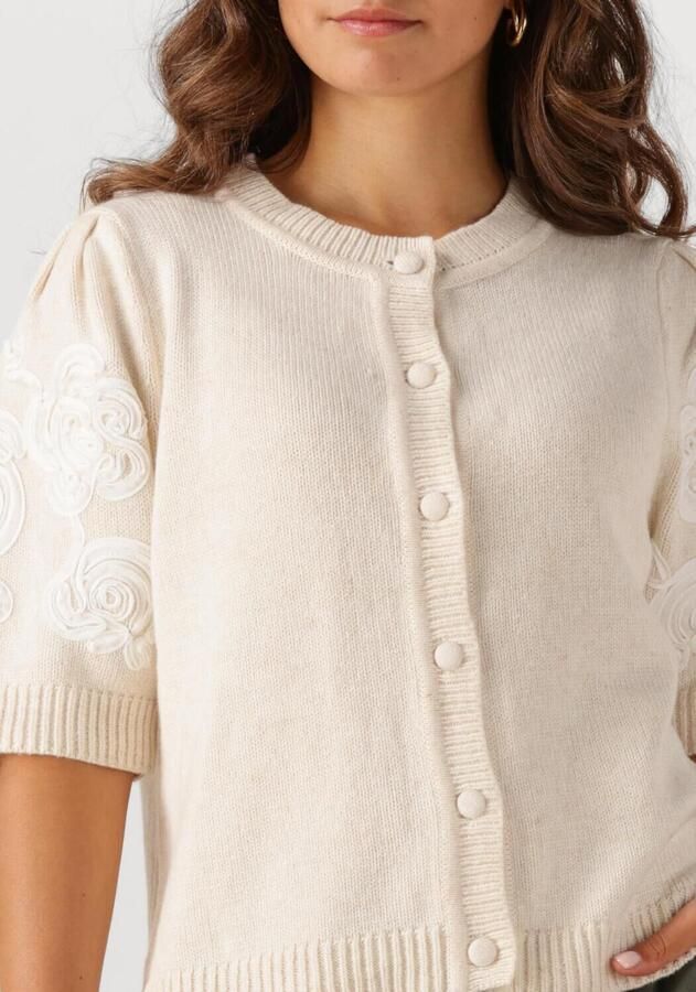 OBJECT Dames Truien & Vesten Objjane 2 4 Re Knit Cardigan Ecru - Foto 2