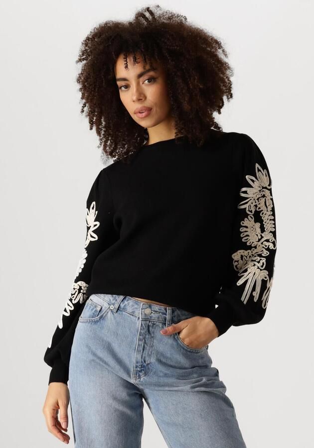 OBJECT Dames Truien & Vesten Objjoana L s Knit Pullover Zwart - Foto 4