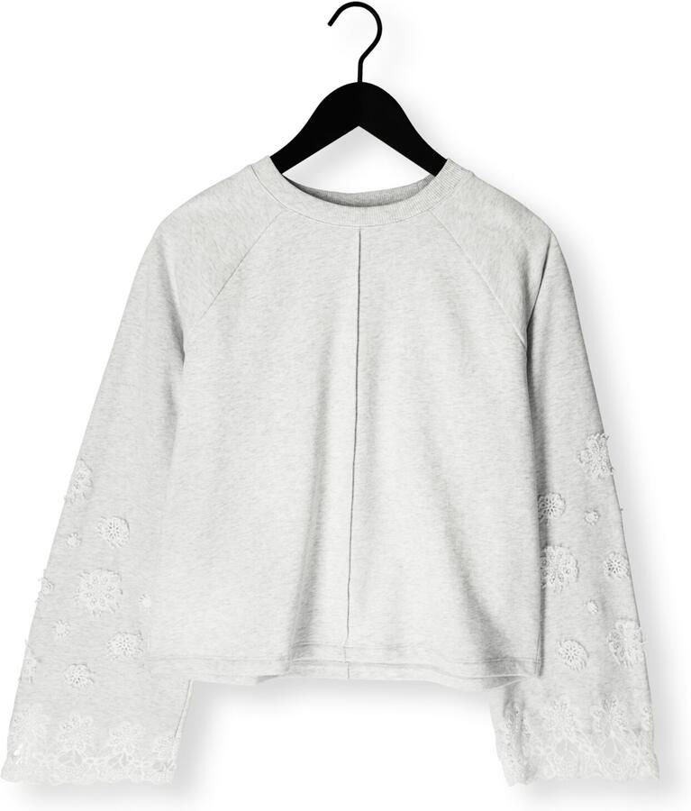 OBJECT Dames Truien & Vesten Objkimia Ls Re Sweat Shirt Lichtgrijs - Foto 2