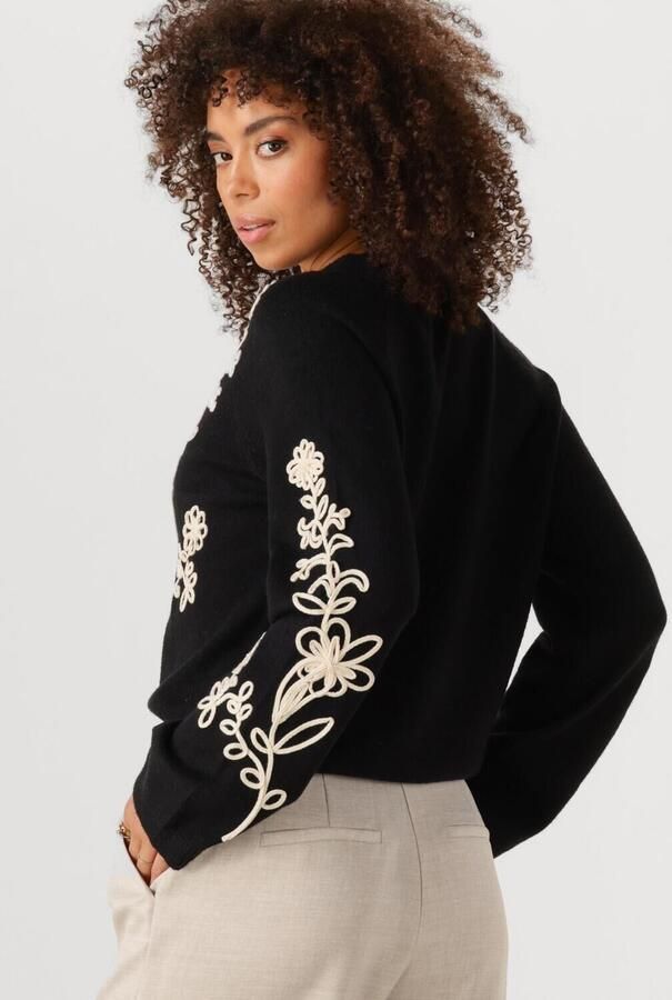 OBJECT Dames Truien & Vesten Objlaney Rubin Ls Pullover Noos Zwart - Foto 3