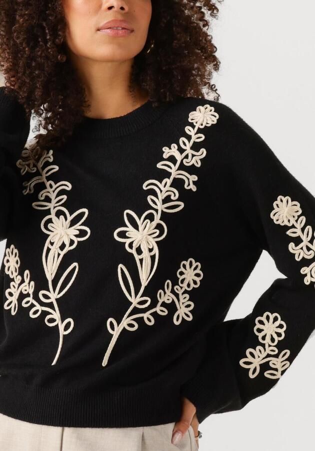 OBJECT Dames Truien & Vesten Objlaney Rubin Ls Pullover Noos Zwart