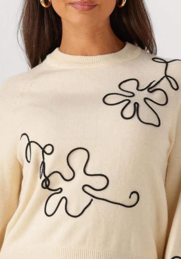 OBJECT Dames Truien & Vesten Objlaney Rubin Ls Pullover Zand - Foto 3