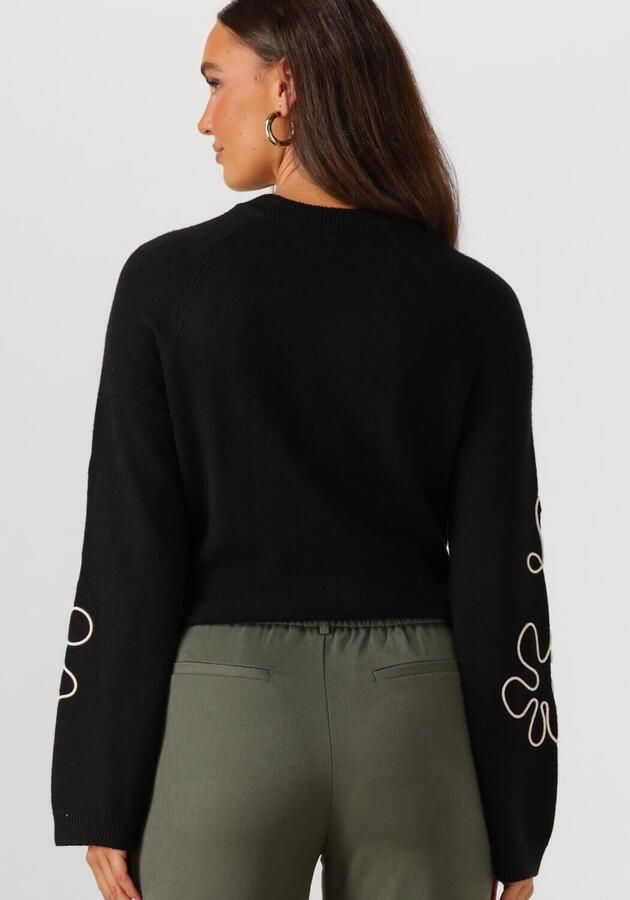 OBJECT Dames Truien & Vesten Objlaney Rubin Ls Pullover Zwart - Foto 2
