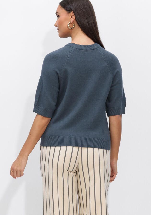 OBJECT Dames Truien & Vesten Objlaney Rubin Ss Pullover Blauw - Foto 3