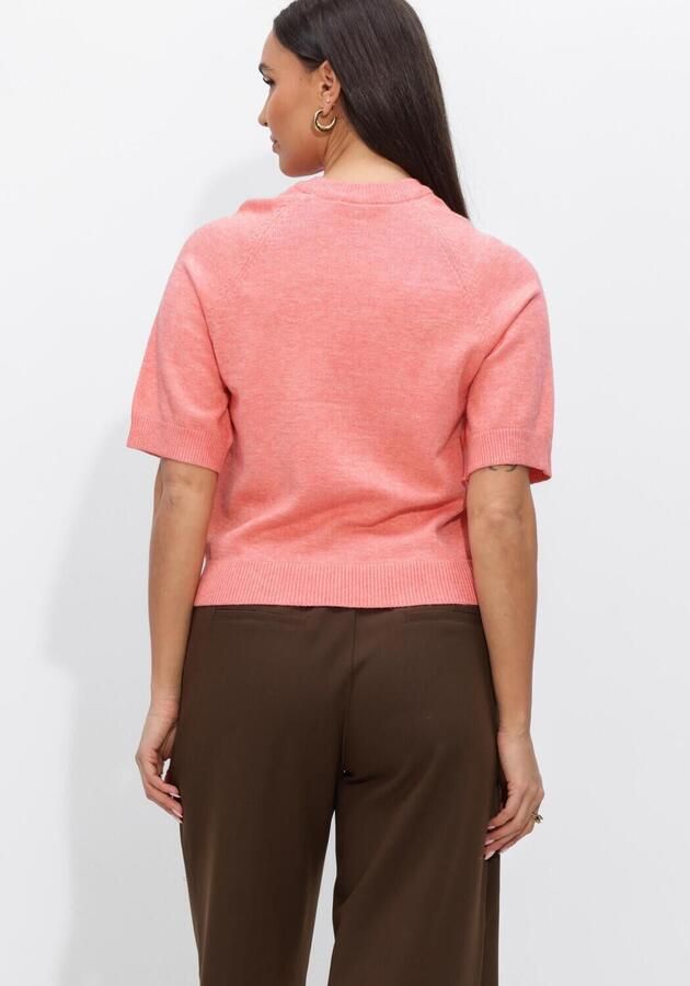 OBJECT Dames Truien & Vesten Objlaney Rubin Ss Pullover Roze - Foto 3