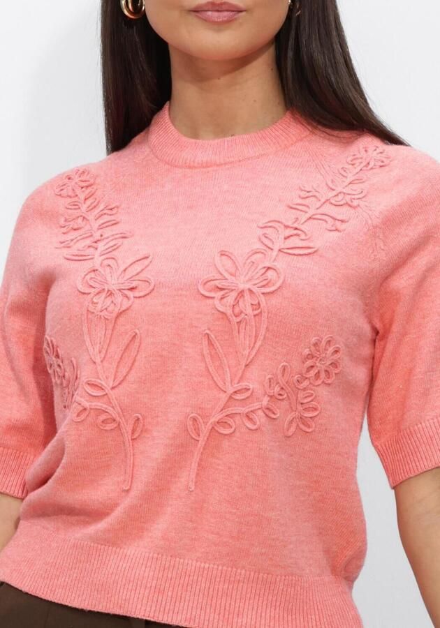 OBJECT Dames Truien & Vesten Objlaney Rubin Ss Pullover Roze - Foto 4