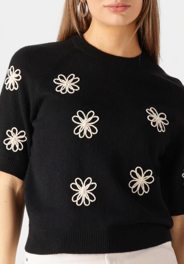 OBJECT Dames Truien & Vesten Objlaney Rubin Ss Pullover Zwart - Foto 2