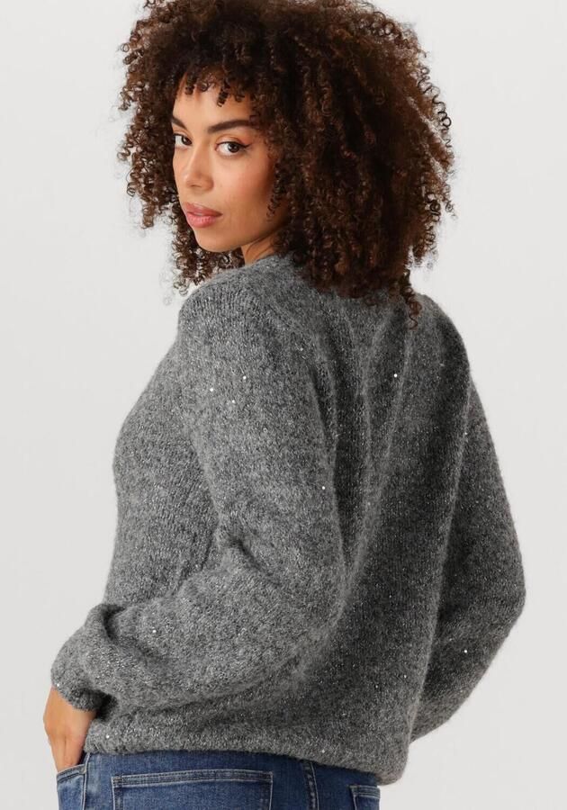 OBJECT Dames Truien & Vesten Objnan L s Los Knit Pullover 141 Div Grijs