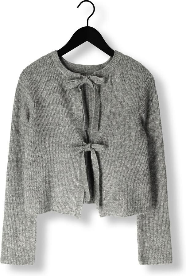 OBJECT Dames Truien & Vesten Objparvi Knit Cardigan Grijs - Foto 3